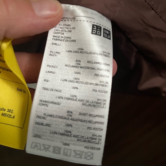 Uniqlo Down Liner Jacket - Picture 4 of 5